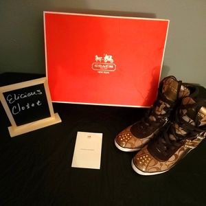 Coach Wedge Sneakers